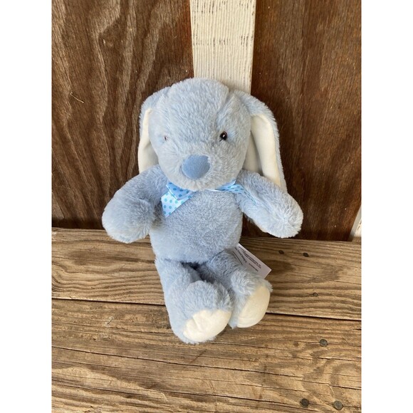 Greenbriar Int Rabbit Bunny Plush 16 inch Blue Long Floppy Ears Stuffed Animal - Picture 3 of 8